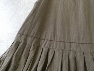 homspun(ホームスパン) リネンバイオノースリーブワンピースの商品画像25