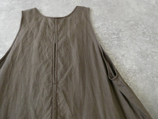 homspun(ホームスパン) リネンバイオノースリーブワンピースの商品画像34