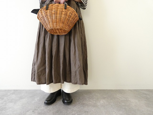 homspun(ホームスパン) リネンバイオノースリーブワンピースの商品画像6