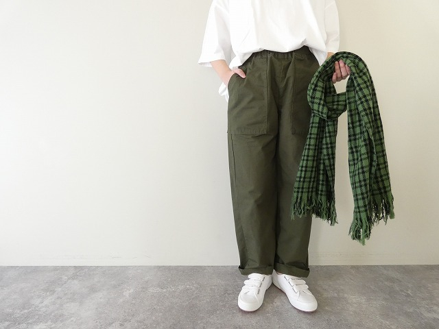 homspun(ホームスパン) リップトップギャザーパンツの商品画像1