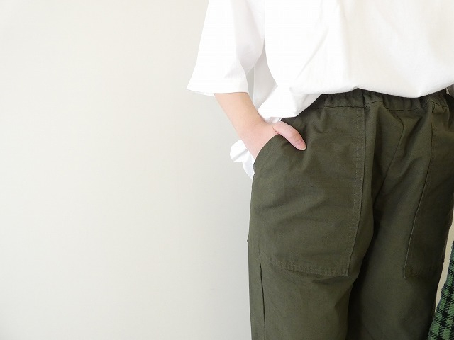 homspun(ホームスパン) リップトップギャザーパンツの商品画像4