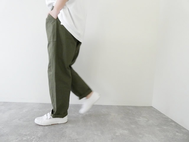 homspun(ホームスパン) リップトップギャザーパンツの商品画像6