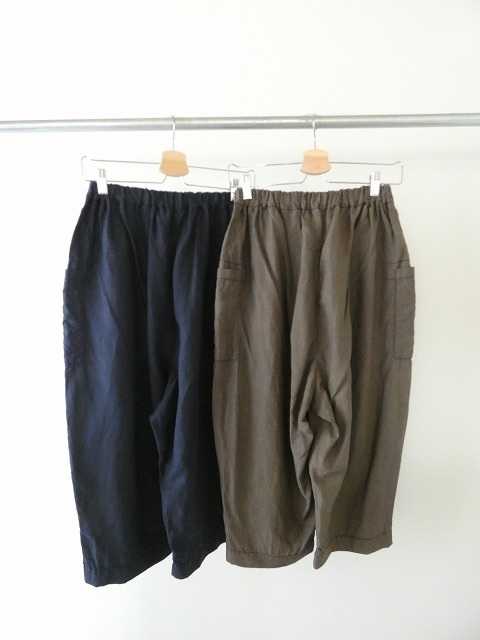 homspun(ホームスパン) リネンバイオ8分丈パンツの商品画像10