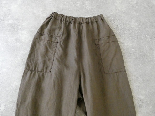 homspun(ホームスパン) リネンバイオ8分丈パンツの商品画像30