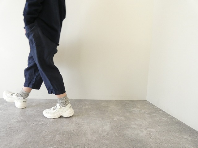 homspun(ホームスパン) リネンバイオ8分丈パンツの商品画像6