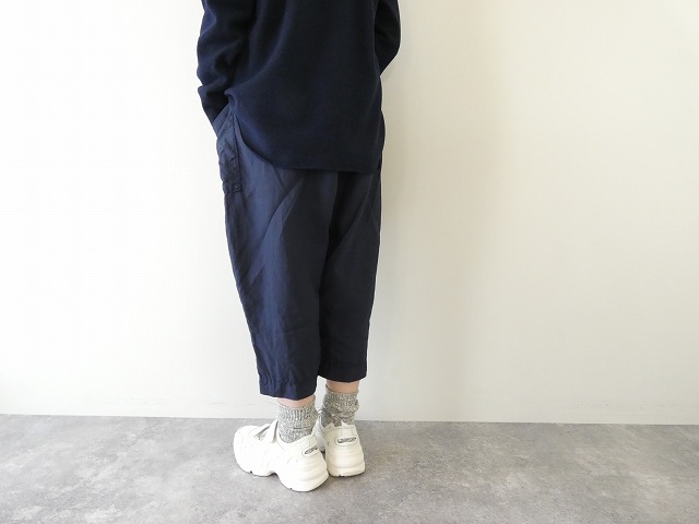 homspun(ホームスパン) リネンバイオ8分丈パンツの商品画像8