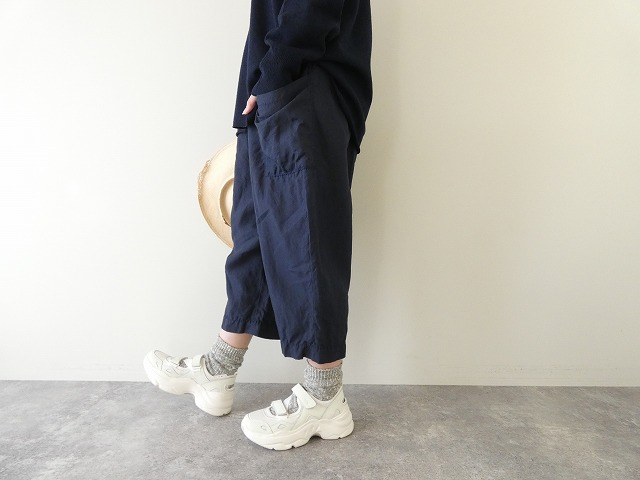 homspun(ホームスパン) リネンバイオ8分丈パンツの商品画像9