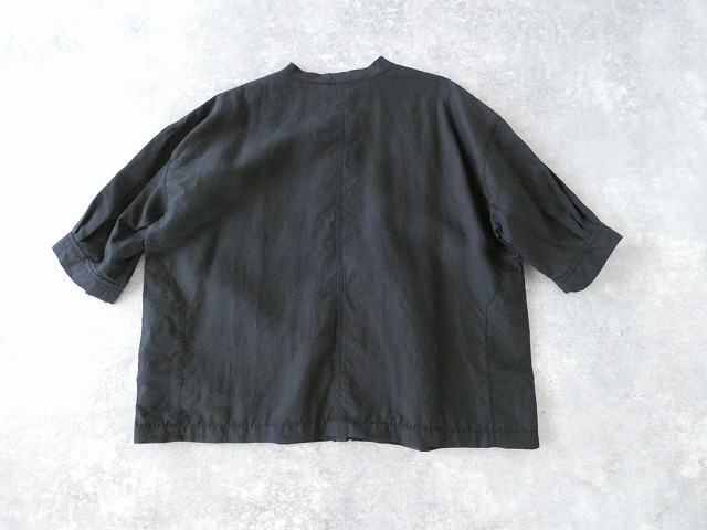 homspun(ホームスパン) リネンバイオVネックブラウスの商品画像29