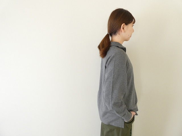 homspun(ホームスパン) ソフトコットンZIP-UP カーディガンの商品画像9