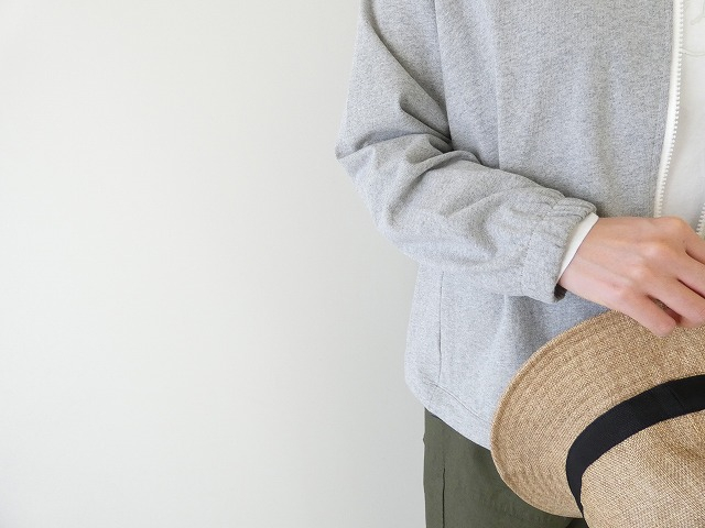 SOUFFLE リネンライクムラ糸ジャージZIPカーディガンの商品画像6