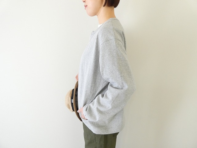 SOUFFLE リネンライクムラ糸ジャージZIPカーディガンの商品画像9