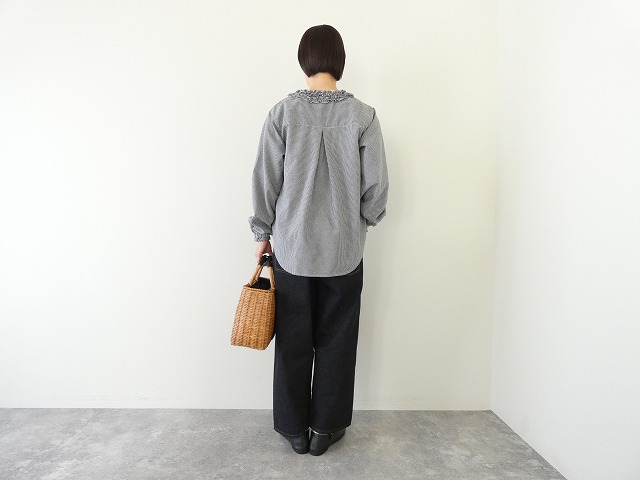 SOUFFLE 衿フリルVネックシャツの商品画像8