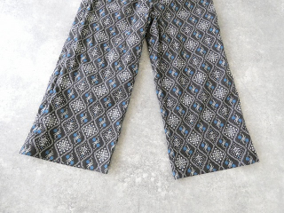 sosotto(ソソット) 格子花柄ワイドパンツの商品画像28