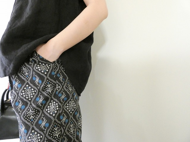 sosotto(ソソット) 格子花柄ワイドパンツの商品画像4