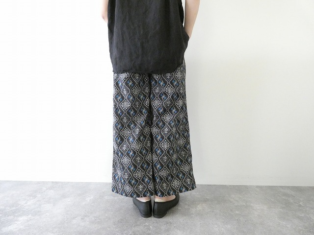 sosotto(ソソット) 格子花柄ワイドパンツの商品画像7