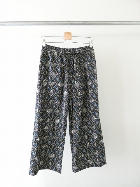 sosotto(ソソット) 格子花柄ワイドパンツの商品画像8