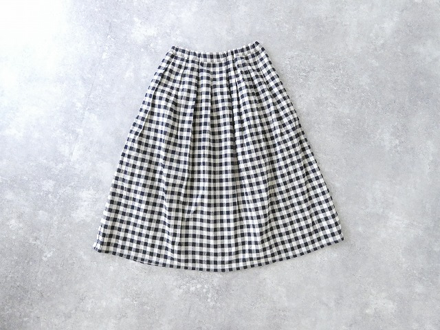 NATURAL LAUNDRY(ナチュラルランドリー) コットンリネンへリンボンタックスカートの商品画像10