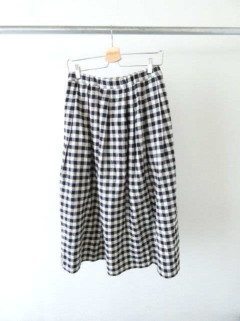 NATURAL LAUNDRY(ナチュラルランドリー) コットンリネンへリンボンタックスカートの商品画像3