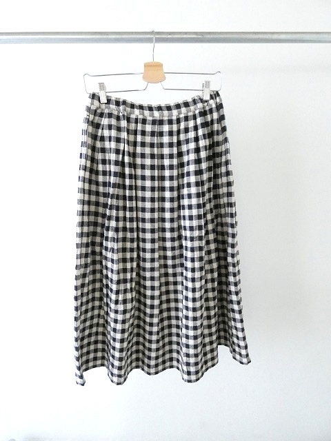 NATURAL LAUNDRY(ナチュラルランドリー) コットンリネンへリンボンタックスカートの商品画像9