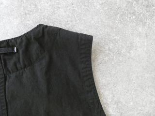 NATURAL LAUNDRY(ナチュラルランドリー) ウォッシュドツイルヘムノッチVベストの商品画像48