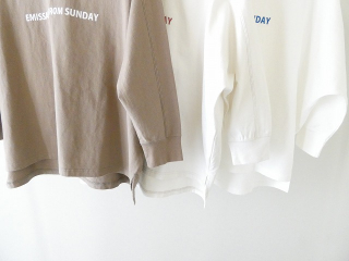 BLUE LAKE MARKET(ブルーレイクマーケット) 天竺ドルマンスリーブプリントプルオーバーの商品画像17