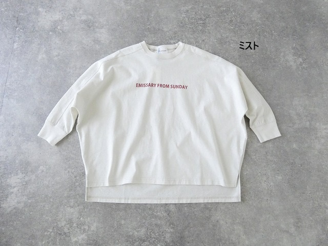 BLUE LAKE MARKET(ブルーレイクマーケット) 天竺ドルマンスリーブプリントプルオーバーの商品画像42