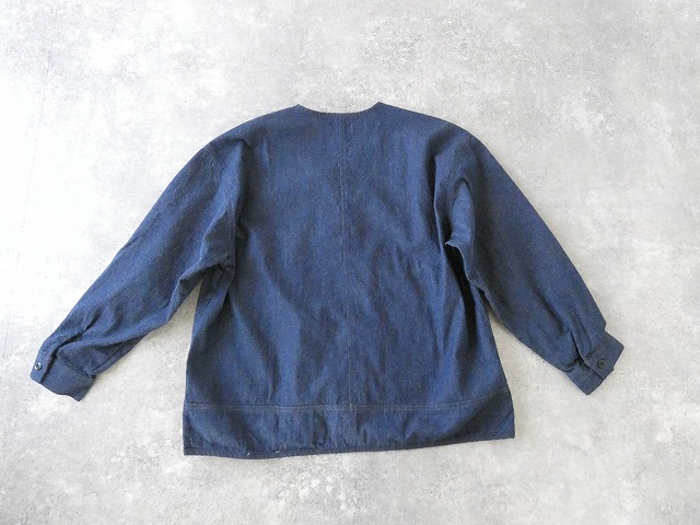 BLUE LAKE MARKET(ブルーレイクマーケット) 配色ステッチ8ozデニムジャケットの商品画像11