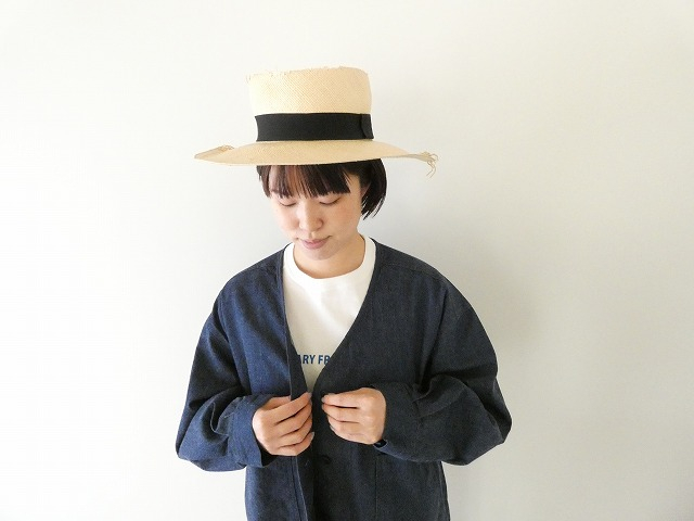 BLUE LAKE MARKET(ブルーレイクマーケット) 配色ステッチ8ozデニムジャケットの商品画像2