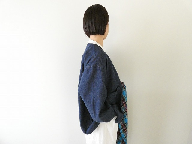 BLUE LAKE MARKET(ブルーレイクマーケット) 配色ステッチ8ozデニムジャケットの商品画像3