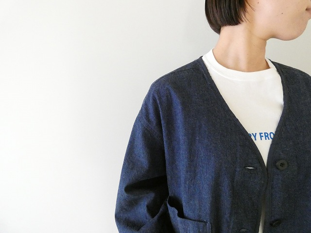 BLUE LAKE MARKET(ブルーレイクマーケット) 配色ステッチ8ozデニムジャケットの商品画像5