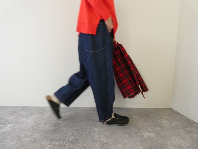 LAITERIE(レイトリー) 綿麻デニムトロワパンツの商品画像5