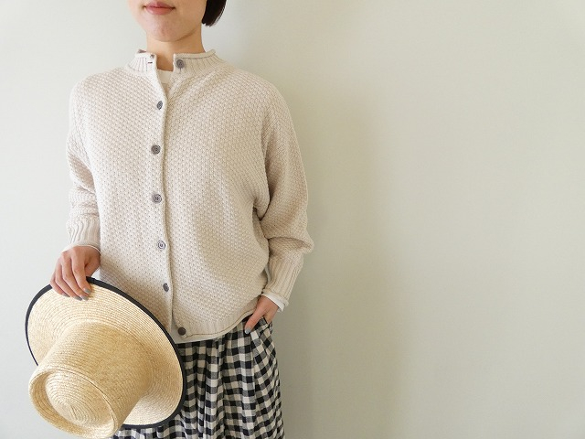 mao made(マオメイド) かのこ編み2WAYドルマンスリーブカーディガンの商品画像1