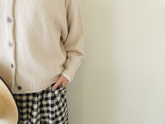 mao made(マオメイド) かのこ編み2WAYドルマンスリーブカーディガンの商品画像5