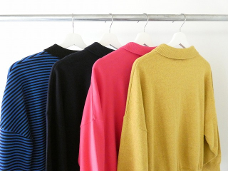 mao made(マオメイド) やわらかコットンゆったりサイズの衿付きカーディガンの商品画像18