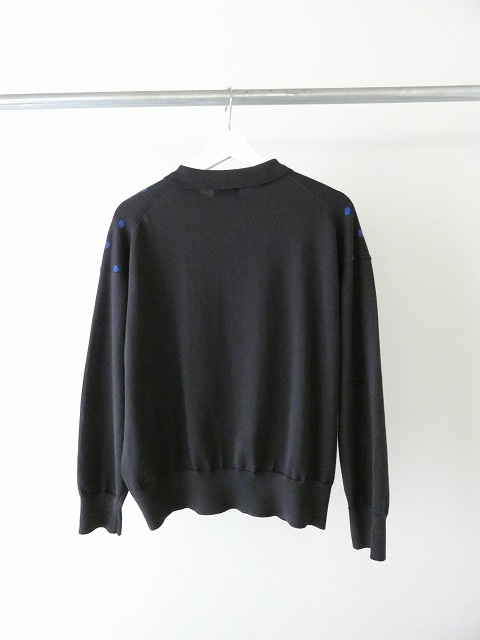 mao made(マオメイド) ちょこっと衿ドットWジャガードプルオーバーの商品画像10