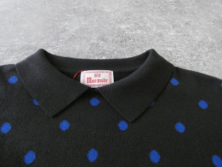 mao made(マオメイド) ちょこっと衿ドットWジャガードプルオーバーの商品画像24