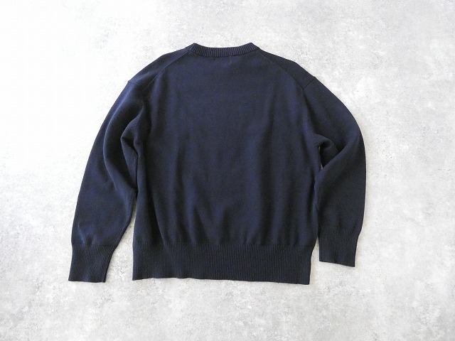 mao made(マオメイド) やわらかコットンロゴWジャガードプルオーバーの商品画像11