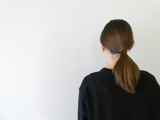 mao made(マオメイド) やわらかコットンロゴWジャガードプルオーバーの商品画像5