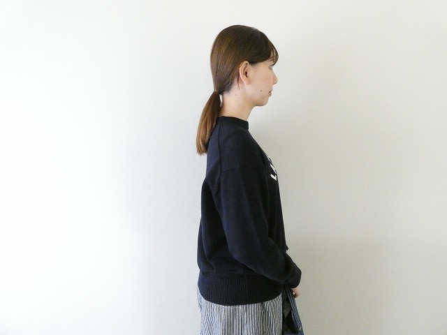 mao made(マオメイド) やわらかコットンロゴWジャガードプルオーバーの商品画像6