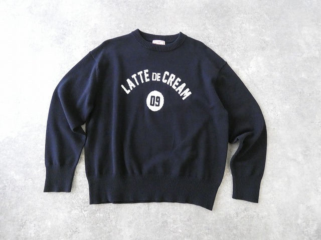 mao made(マオメイド) やわらかコットンロゴWジャガードプルオーバーの商品画像9