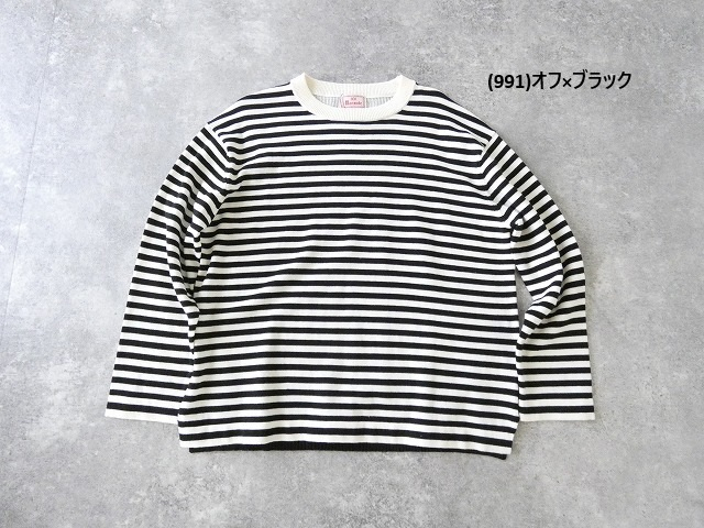 mao made(マオメイド) やわらかコットンしましま&みずたまパターンミックスプルオーバーの商品画像28