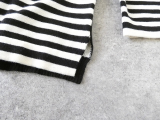 mao made(マオメイド) やわらかコットンしましま&みずたまパターンミックスプルオーバーの商品画像34