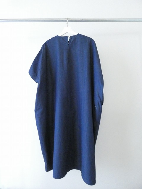 mao made(マオメイド) ライトオンスデニムフリルワイドワンピースの商品画像12