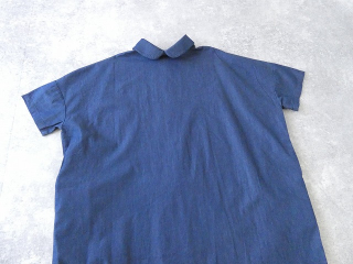 mao made(マオメイド) ライトオンスデニム2WAYラウンドカラー5分袖ワンピースの商品画像28