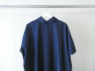 mao made(マオメイド) ライトオンスデニム2WAYラウンドカラー5分袖ワンピースの商品画像31