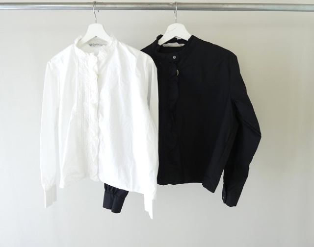 MidiUmi(ミディウミ) フロントフリルレースシャツの商品画像10