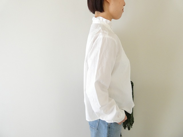 MidiUmi(ミディウミ) フロントフリルレースシャツの商品画像2