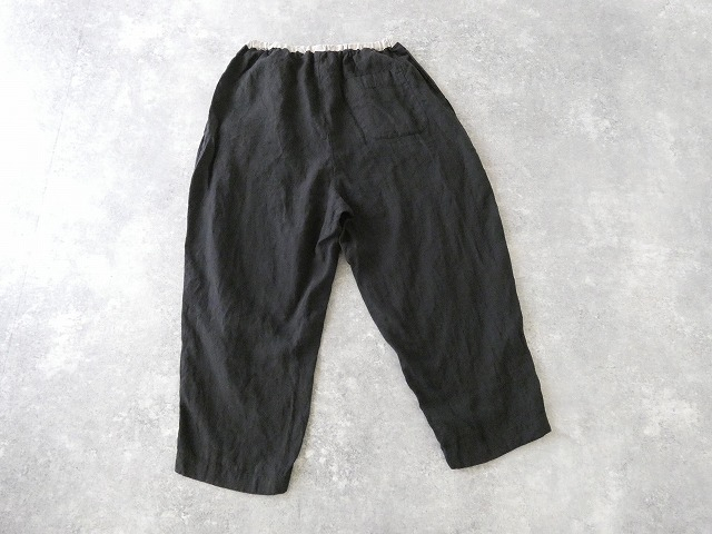 prit(プリット) フレンチリネンキャンバスワンタックバギーパンツの商品画像11