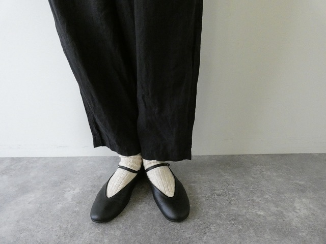 prit(プリット) フレンチリネンキャンバスワンタックバギーパンツの商品画像4