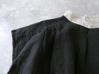 prit(プリット) フレンチリネンキャンバスクレリックスリーブレスプルオーバーの商品画像25